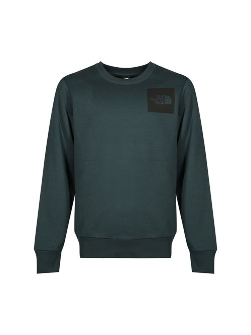 Felpa Fine in policotone con stampa logo Deep Cypress The North Face | NF0A89EVBSA1